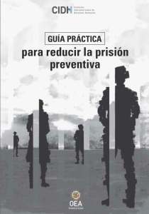 CIDH. Medidas para reducir la prisión preventiva. Guía práctica