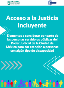 Acceso a la justicia incluyente PJCDMX